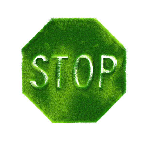 绿色停止图标