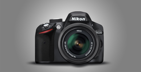 尼康D3200相机图标设计素材