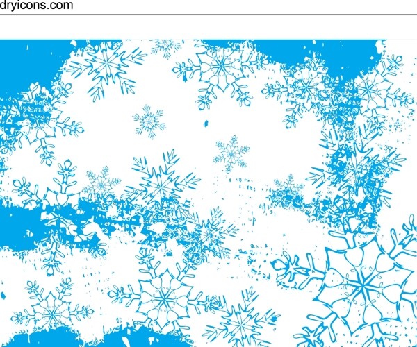 矢量图花纹矢量图冬天雪花矢量图背景矢量图圣诞节矢量图花纹矢量图矢量图素材eps