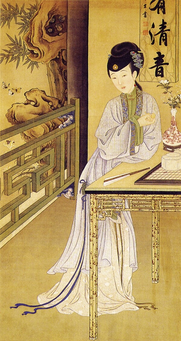 清明上河图古画风景画工女绣女民间艺术画中国民间艺术品中华刺绣民间艺术PSD分层素材源文件中国传统元素整合图库