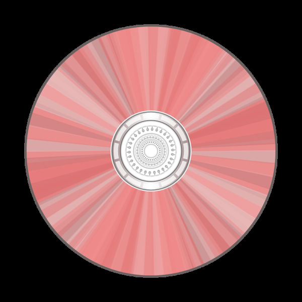 粉红圆形光盘免抠png透明图层素材