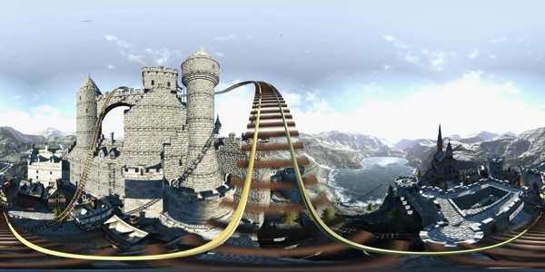 城堡过山车VR视频