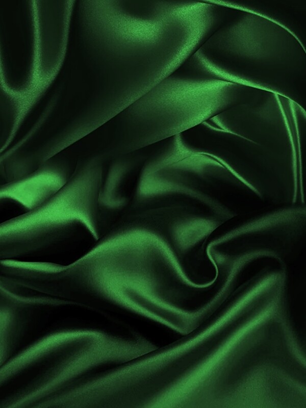 绿色丝绸纹理质感背景