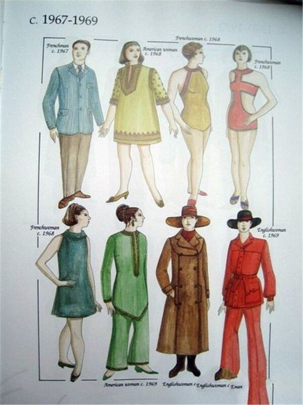 多款时尚欧式服装设计图