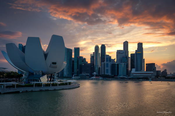 新加坡滨海湾金沙酒店摄影