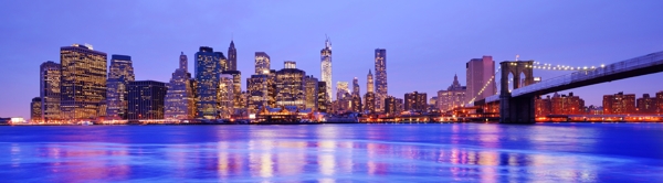曼哈顿夜景摄影