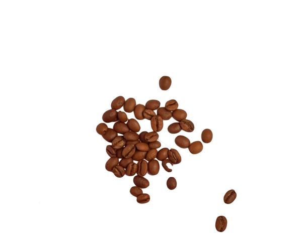 一堆咖啡豆