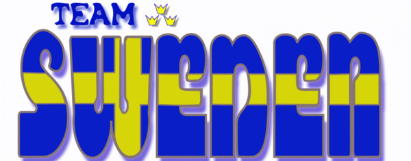 瑞典队标志创意插画矢量