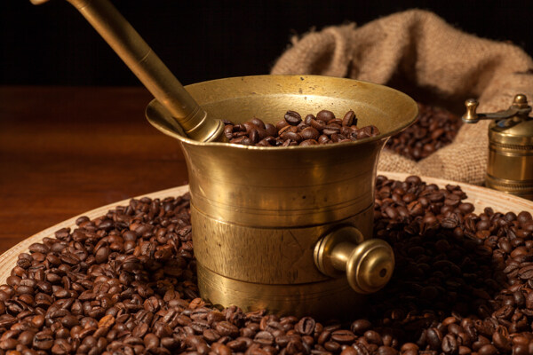 咖啡豆研磨机图片