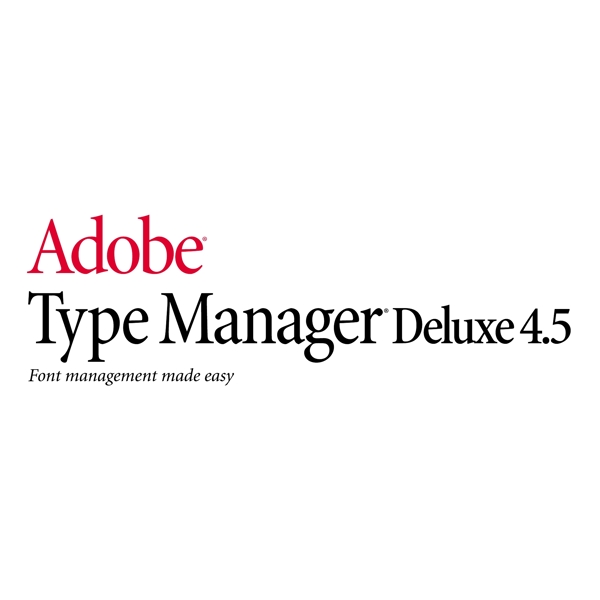 AdobeTypeManager豪华