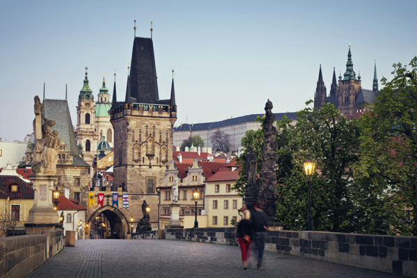 捷克布拉格城市风景图片