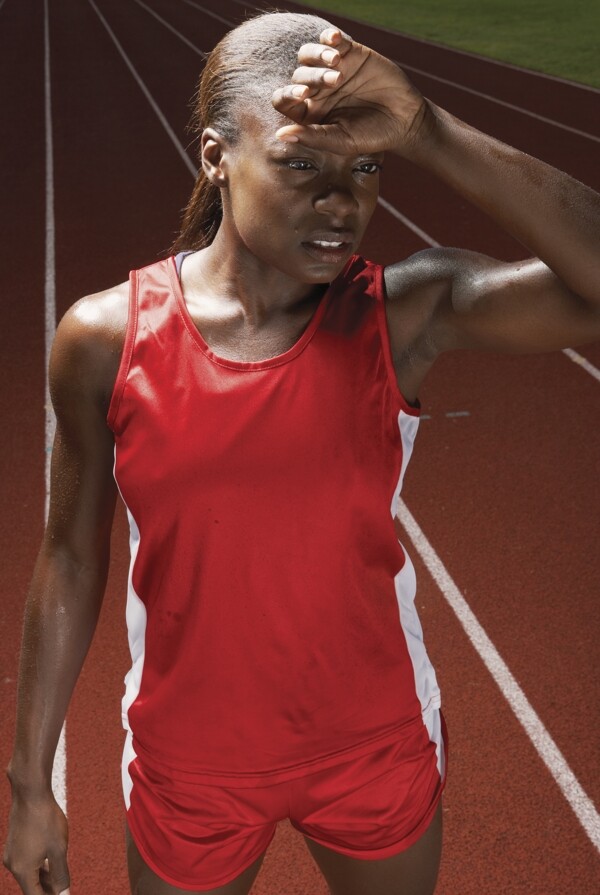 女性长跑黑人运动员图片