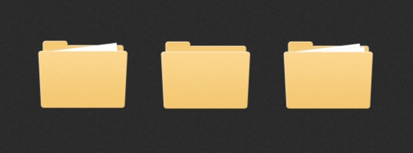 手机网页文档文件夹icon图标
