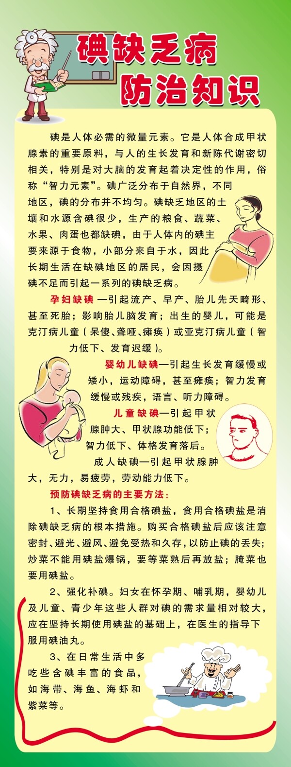 碘缺乏病防治知识图片