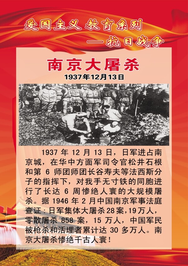 南京大屠杀图片