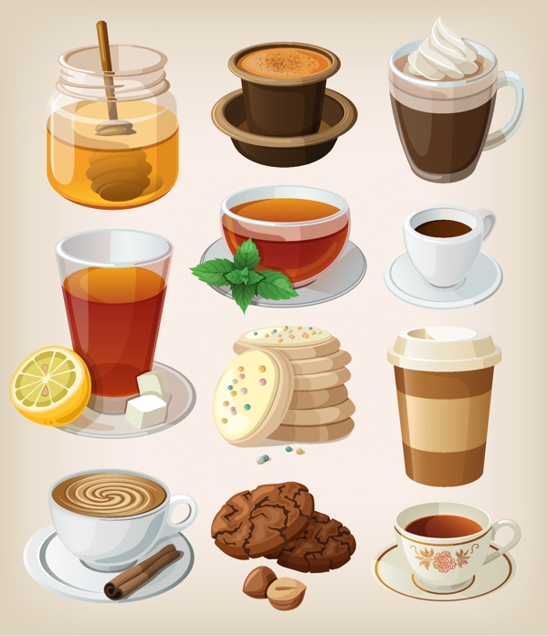 茶饮料与咖啡