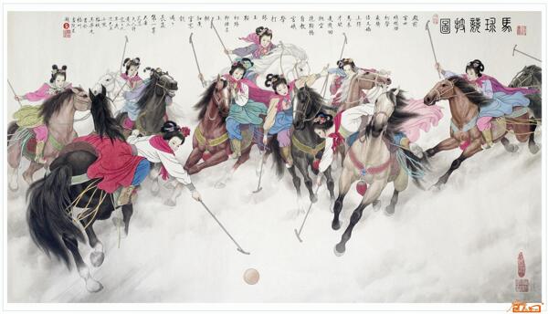 国画人物图片