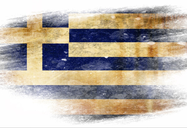 希腊国旗背景