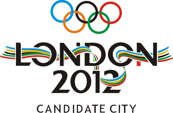 2012年伦敦奥运会标志矢量图片