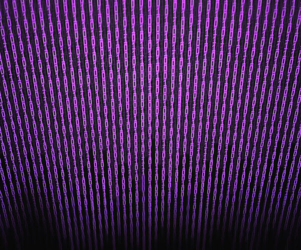 紫色的二进制矩阵的背景