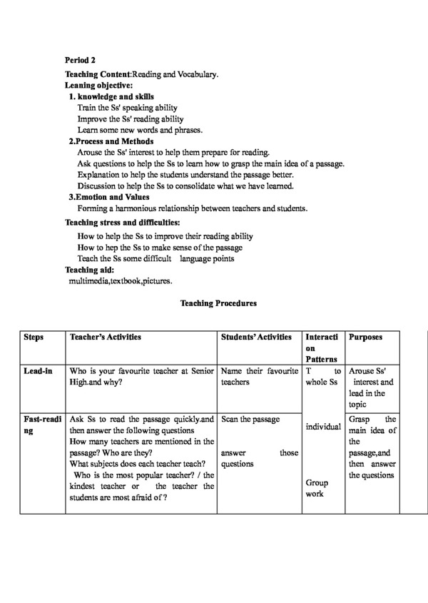 英语外研版module2mynewteachers