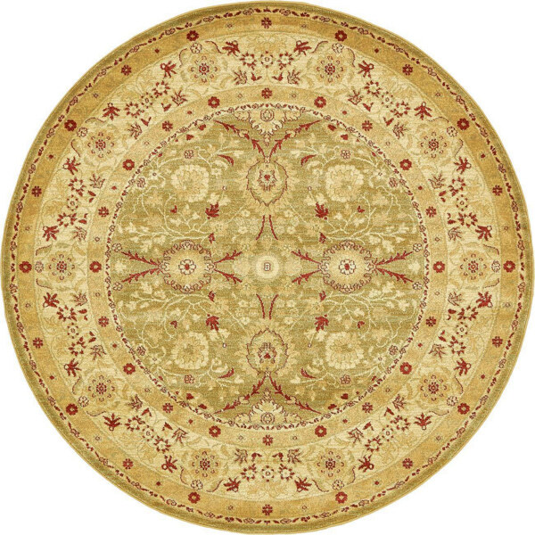 古典圆形经典地毯图案