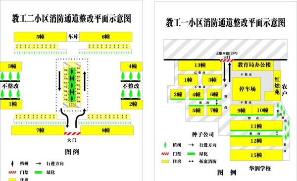 小区平面图图片