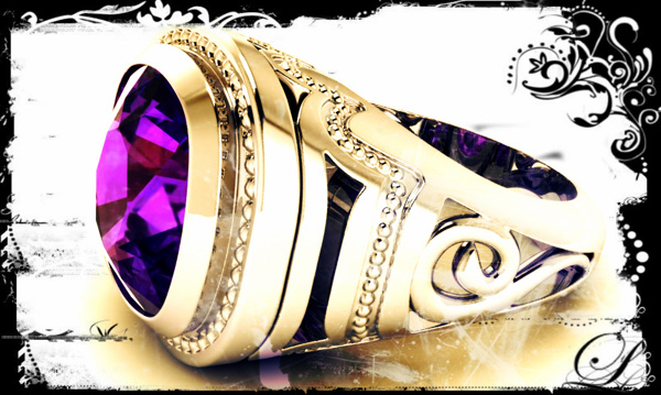 紫水晶戒指WIP
