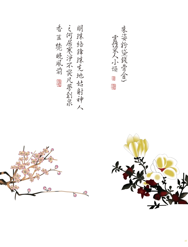 梅花菊花