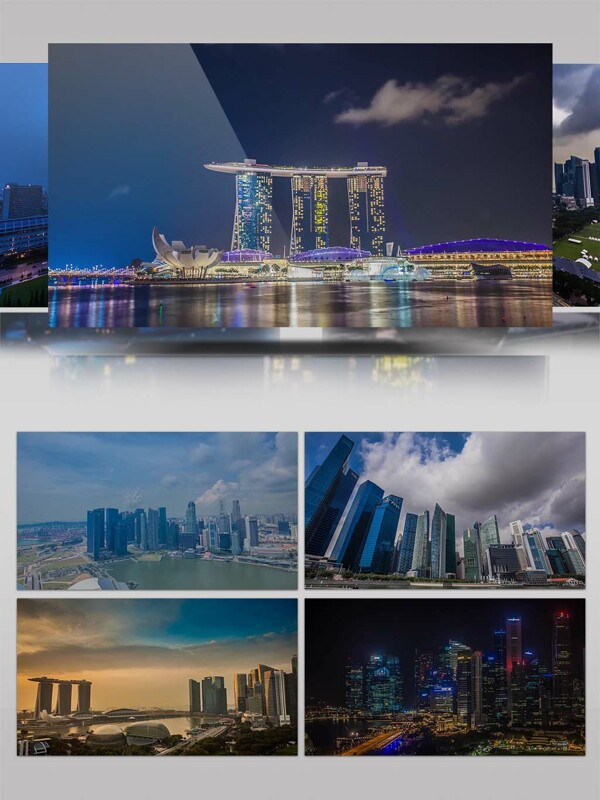 2K超清实拍新加坡旅游宣传视频素材