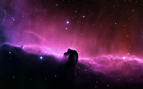 梦幻紫色星际背景