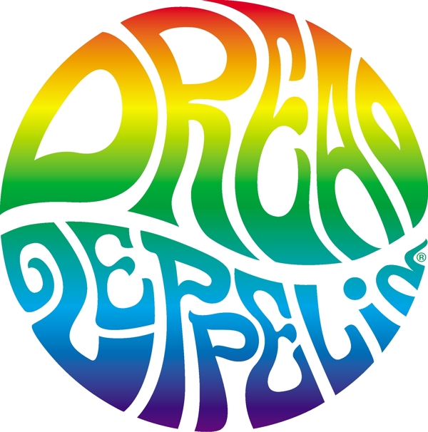 DreadZeppelinlogo设计欣赏DreadZeppelin摇滚乐队标志下载标志设计欣赏