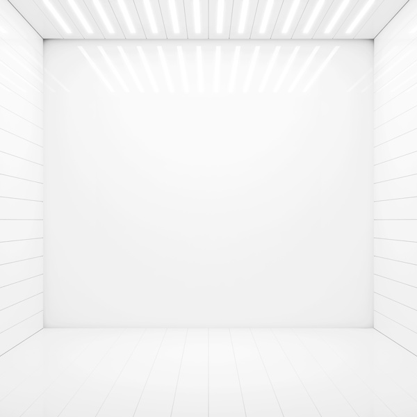 白色空间板房图片