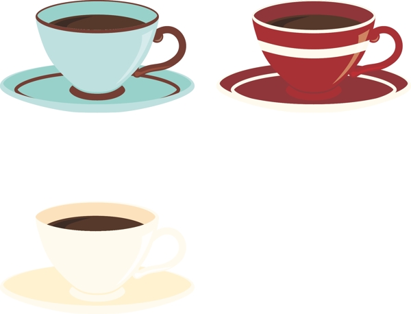 咖啡杯咖啡造型元素