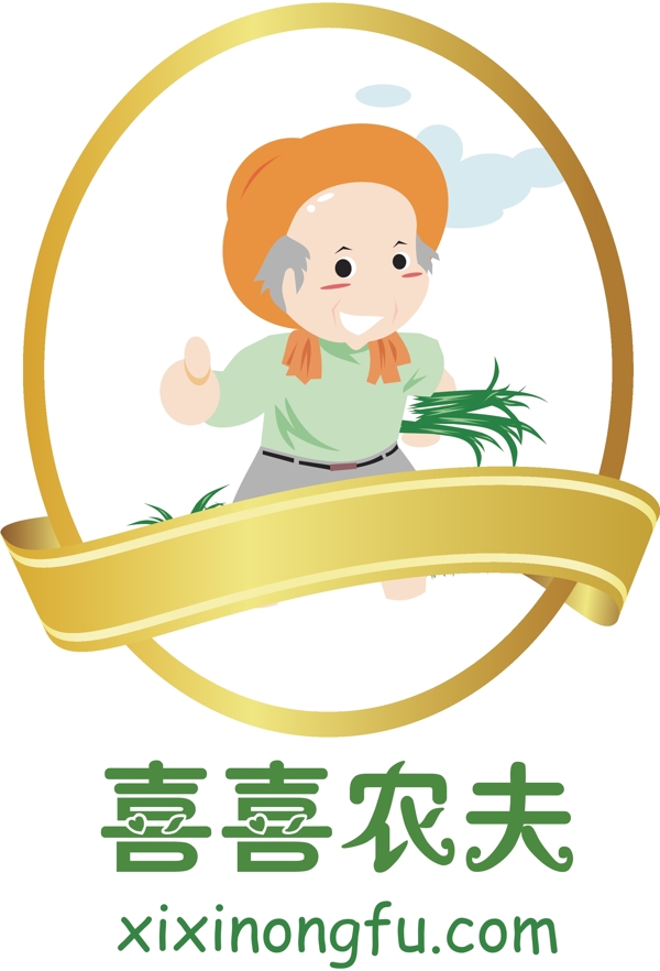 蔬菜农夫企业logo