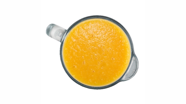 玉米糁小米粥俯视图果汁饮料食物