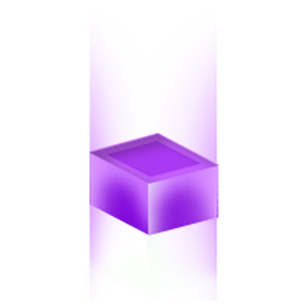 紫色的盒子装饰素材
