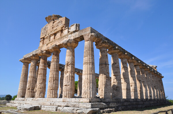 欧式罗马柱古迹
