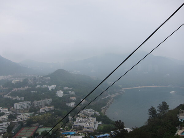 香港海洋公园缆车俯瞰图片