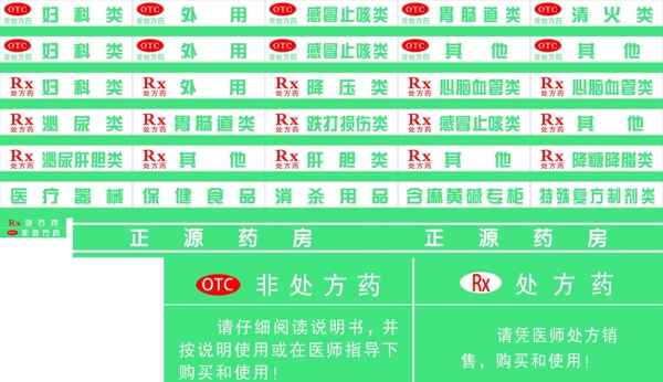 药房标牌