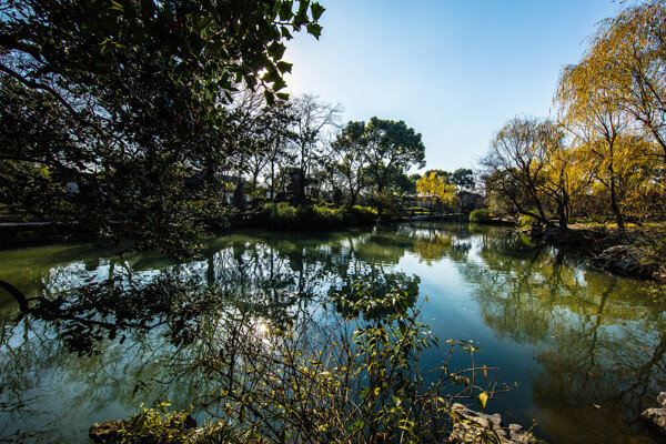 江苏苏州拙政园风景