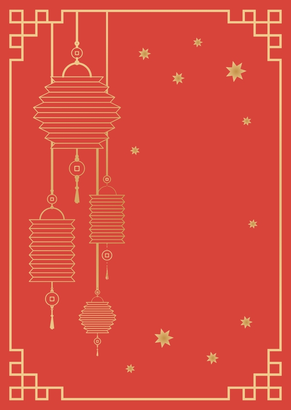 新年春节海报背景
