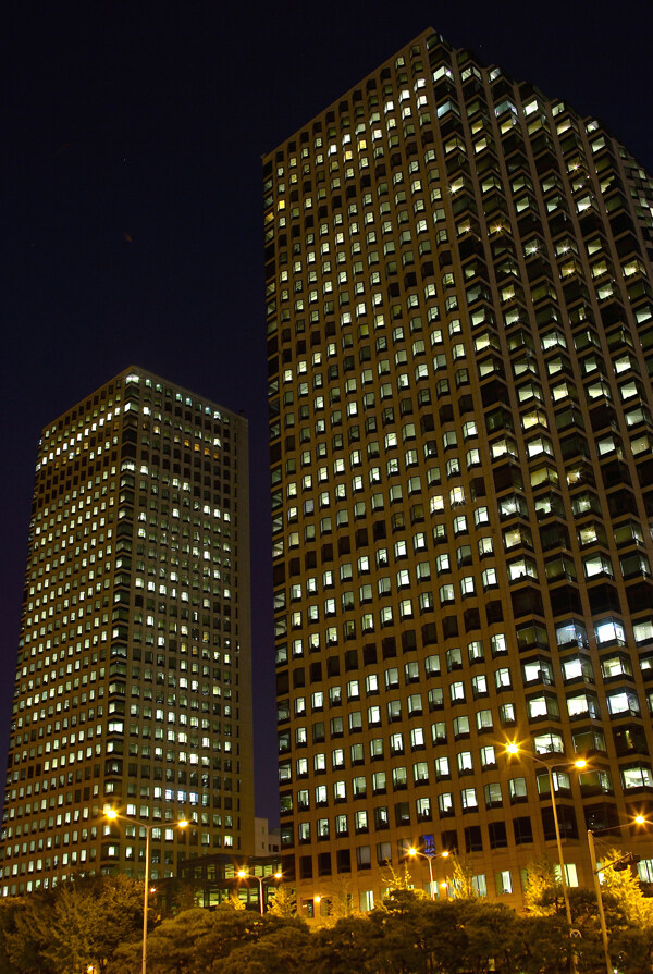 全球首席大百科城市夜景景色建筑灯光繁华都市