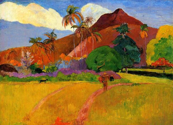 PaulGauguin0007法国画家保罗高更paulgauguin后印象主义风景人物田园自然静物油画装饰画