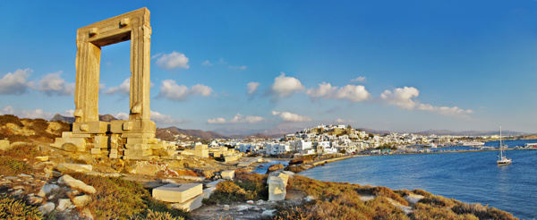 希腊海岸风景