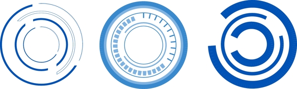科技感圆环仪表