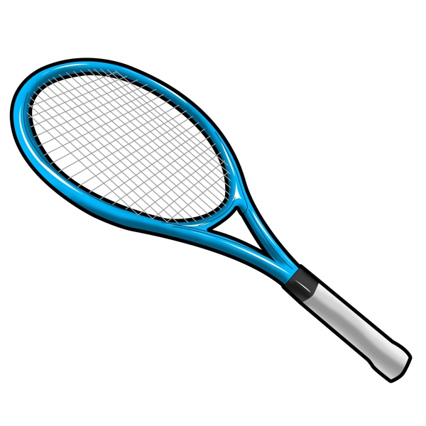 网球球拍商用素材