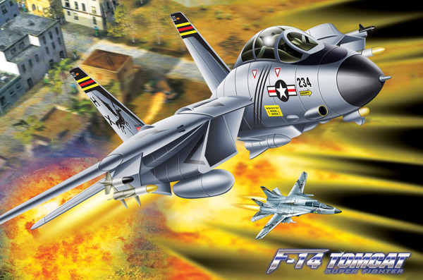 f14雄猫战斗机海报图片