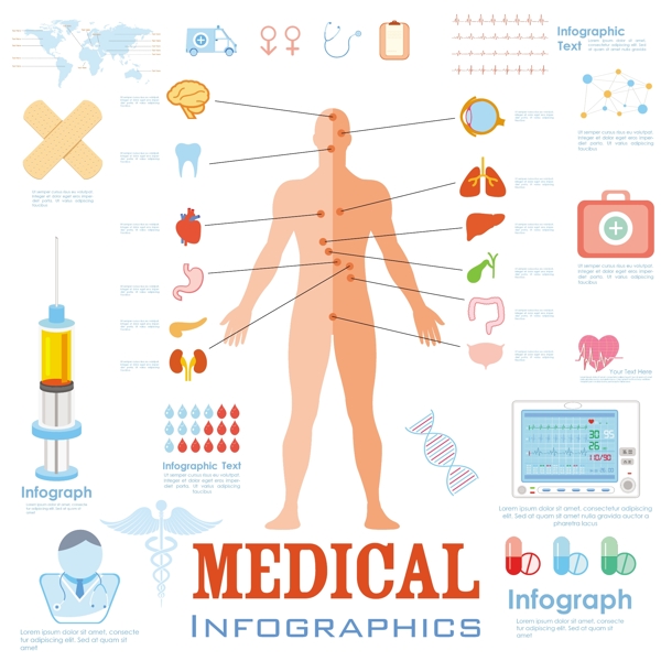 医疗医学科学设计图片