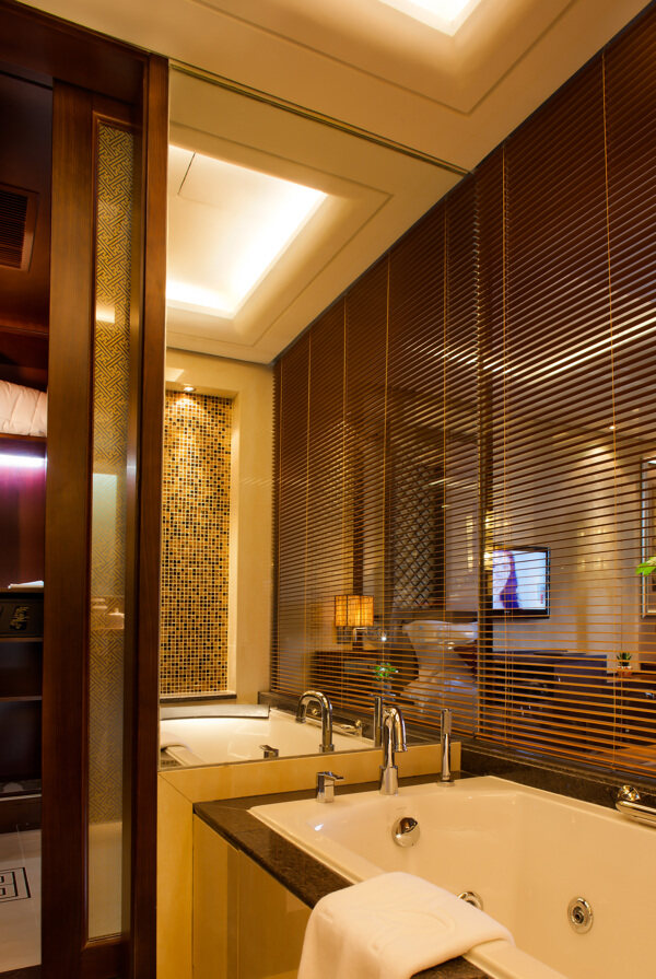 山东聊城阿尔卡迪国际温泉酒店套房卫生间图片